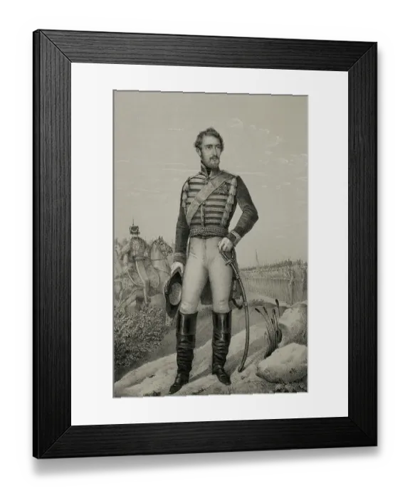 Framed Print : Charles XV of Sweden (1826-1872). King of Sweden Framed Print : Charles XV of Sweden (1826-1872). King of Sweden
