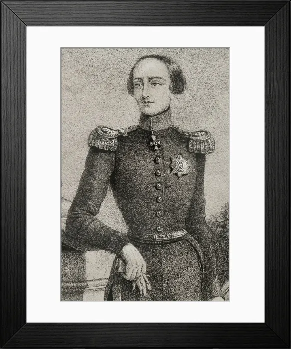Framed Print : Leopold II of Belgium (1835-1909). King of Belgium Framed Print : Leopold II of Belgium (1835-1909). King of Belgium