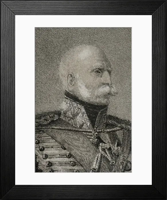 Framed Print : Ernest Augustus (1771-1851). King of Hanover (1837-1851) Framed Print : Ernest Augustus (1771-1851). King of Hanover (1837-1851)