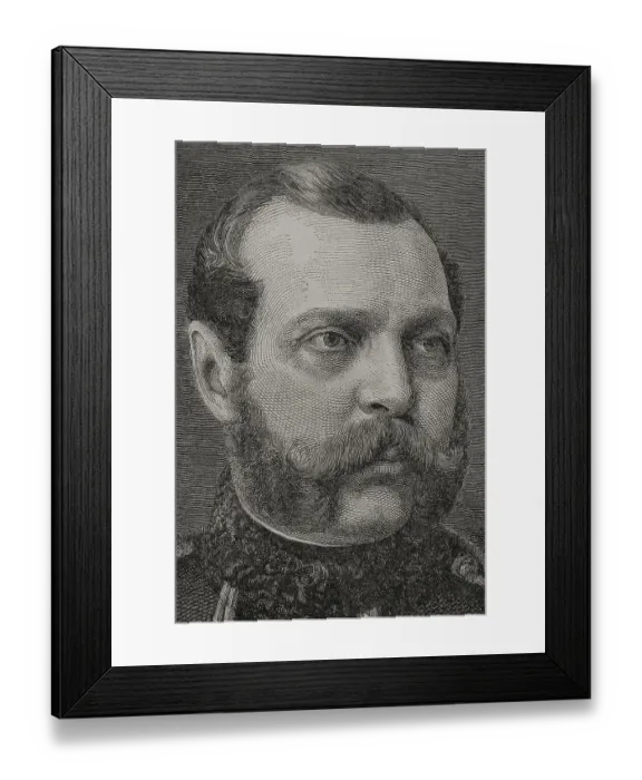 Framed Print : Alexander II of Russia (1818-1881). Czar of Framed Print : Alexander II of Russia (1818-1881). Czar of
