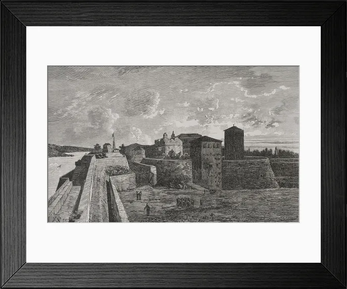 Framed Print : Vidin, Bulgaria. Baba Vida fortress Framed Print : Vidin, Bulgaria. Baba Vida fortress