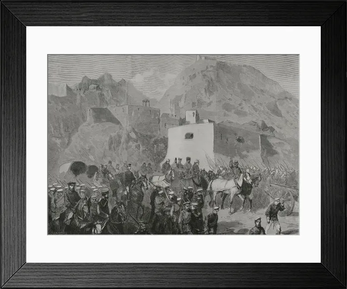 Framed Print : Russo-Turkish War (1877-1878). The Russian garrison Framed Print : Russo-Turkish War (1877-1878). The Russian garrison