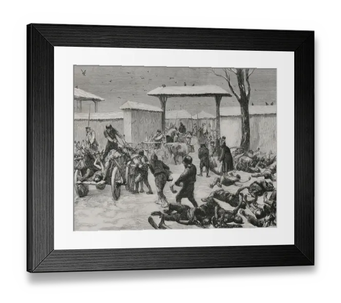 Framed Print : Russo-Turkish War (1877-1878). Siege of Plevna Framed Print : Russo-Turkish War (1877-1878). Siege of Plevna