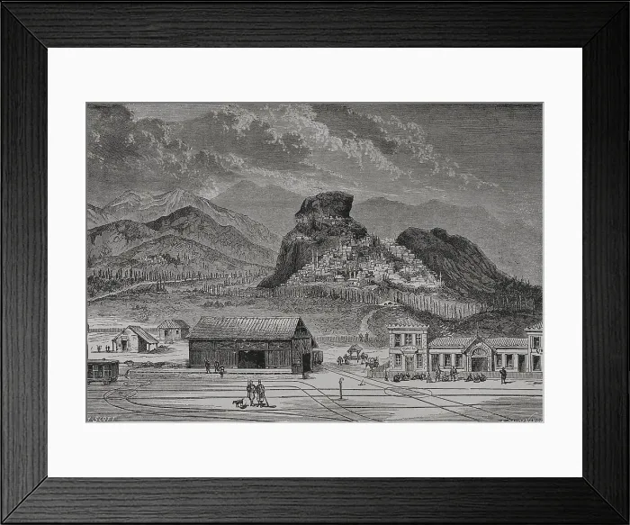 Framed Print : Bulgaria. General view of Philippopolis (Plovdiv) Framed Print : Bulgaria. General view of Philippopolis (Plovdiv)
