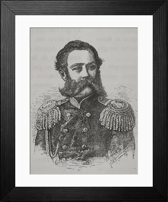 Framed Print : Prince Mossalsky. Russian general. Commander-in-chief Framed Print : Prince Mossalsky. Russian general. Commander-in-chief