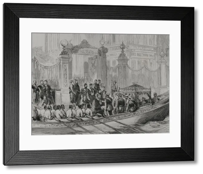 Framed Print : Russo-Turkish War (1877-1878). Constantinople