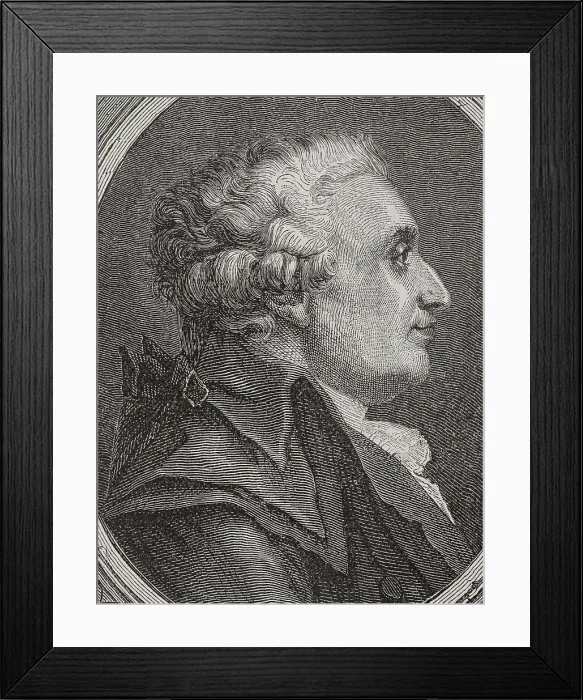 Framed Print : Nicolas de Condorcet (1743-1794). Marquis of Condorcet Framed Print : Nicolas de Condorcet (1743-1794). Marquis of Condorcet