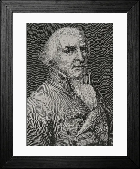 Framed Print : Charles William Ferdinand of Brunswick (1735-1806) Framed Print : Charles William Ferdinand of Brunswick (1735-1806)