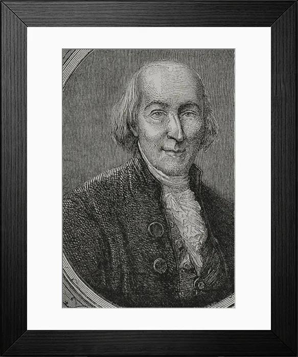 Framed Print : Jean-Marie Roland de la Platiere (1734-1793) Framed Print : Jean-Marie Roland de la Platiere (1734-1793)