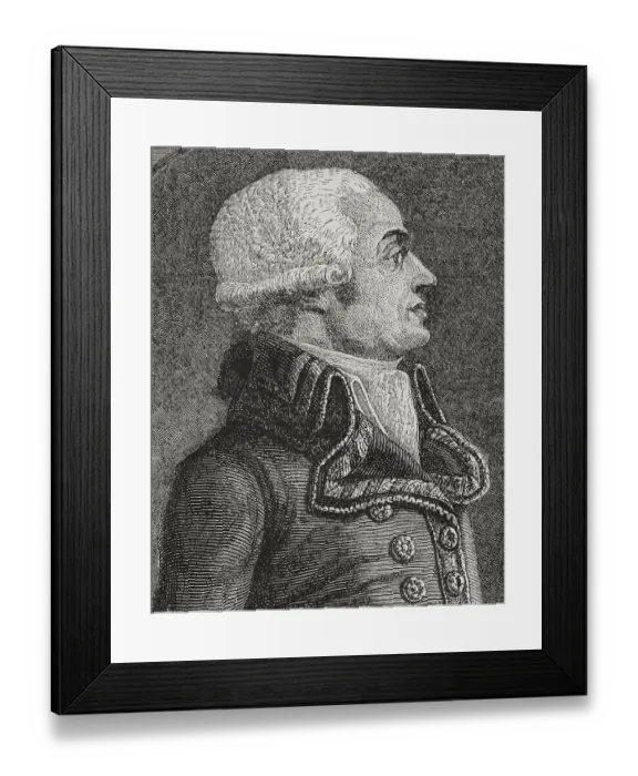 Framed Print : Charles Francois Dumouriez (1739-1823). French Framed Print : Charles Francois Dumouriez (1739-1823). French