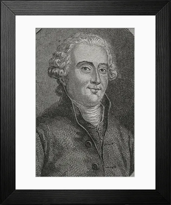 Framed Print : Jean Joseph Dussault (Jean Francois Joseph Dussault) Framed Print : Jean Joseph Dussault (Jean Francois Joseph Dussault)