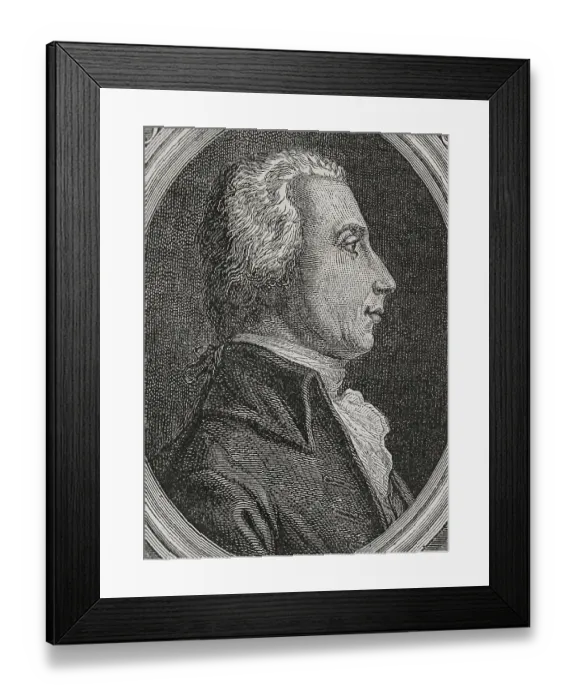 Framed Print : Dominique Joseph Garat (1749-1833). French lawyer Framed Print : Dominique Joseph Garat (1749-1833). French lawyer