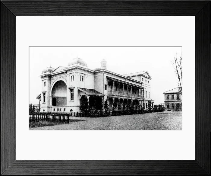 Framed Print : Recreation Building, Hyogo, Japan, early 1900s Framed Print : Recreation Building, Hyogo, Japan, early 1900s