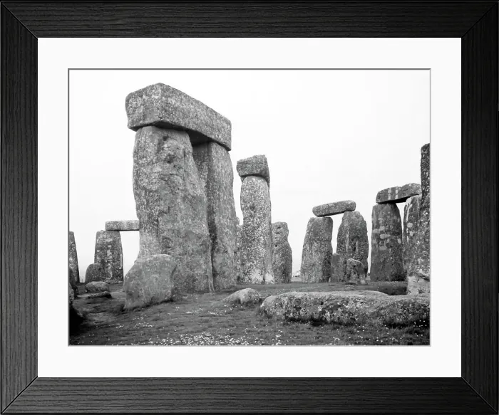 Framed Print : Stonehenge in the early 1900s Framed Print : Stonehenge in the early 1900s