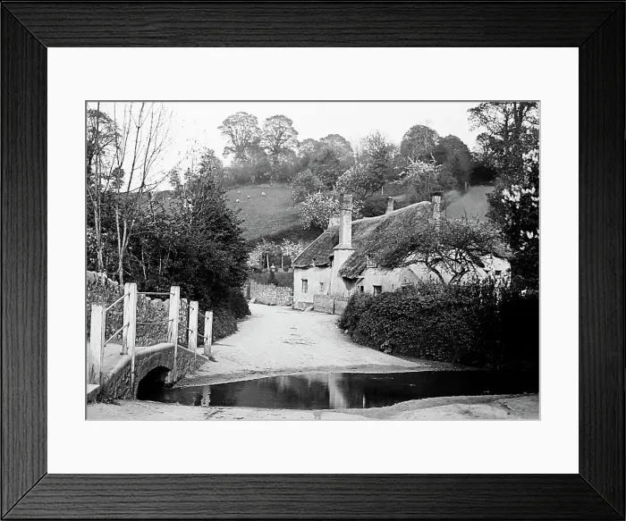 Framed Print : Netherton near Newton Abbot, Devon, early 1900s Framed Print : Netherton near Newton Abbot, Devon, early 1900s