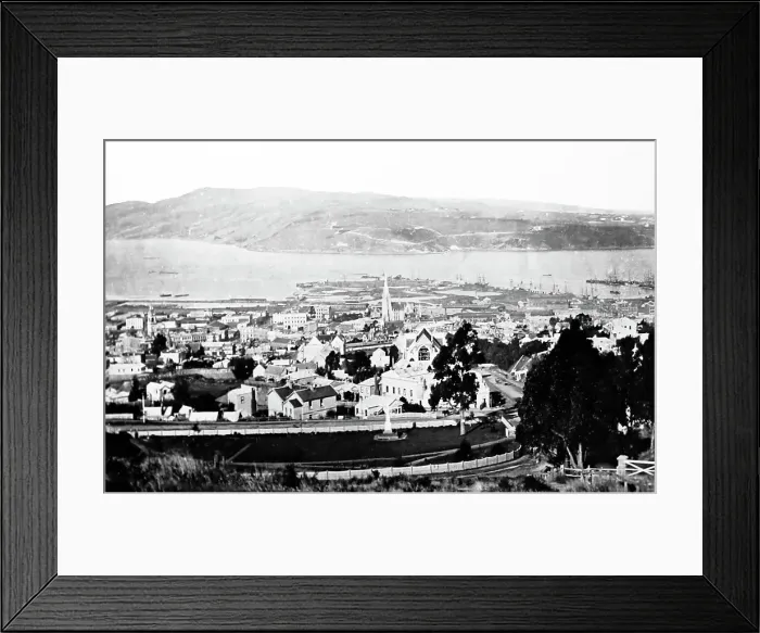 Framed Print : Dunedin, New Zealand, early 1900s Framed Print : Dunedin, New Zealand, early 1900s