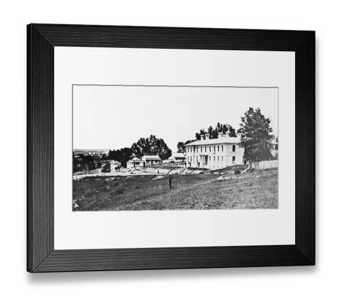 Framed Print : Government House, Tauranga, New Zealand, early 1900s Framed Print : Government House, Tauranga, New Zealand, early 1900s