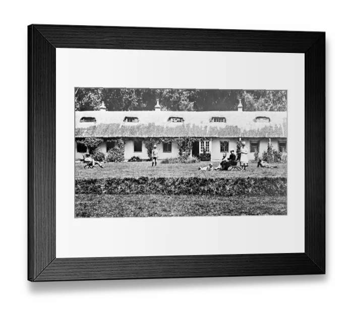 Framed Print : Oldest House, Canterbury, New Zealand, early 1900s Framed Print : Oldest House, Canterbury, New Zealand, early 1900s