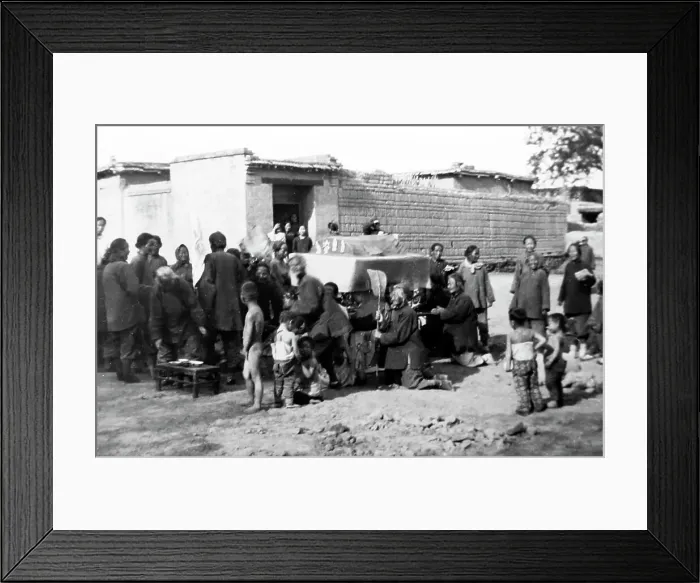 Framed Print : Procession of Idols, China, early 1900s Framed Print : Procession of Idols, China, early 1900s