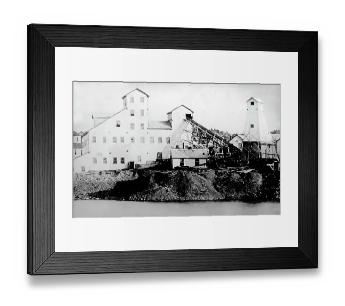 Framed Print : Cobalt Lake Mine, Cobalt, Canada, early 1900s Framed Print : Cobalt Lake Mine, Cobalt, Canada, early 1900s