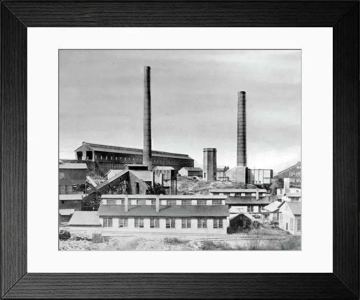 Framed Print : Nickel Mine, Sudbury, Ontario, Canada, early 1900s Framed Print : Nickel Mine, Sudbury, Ontario, Canada, early 1900s