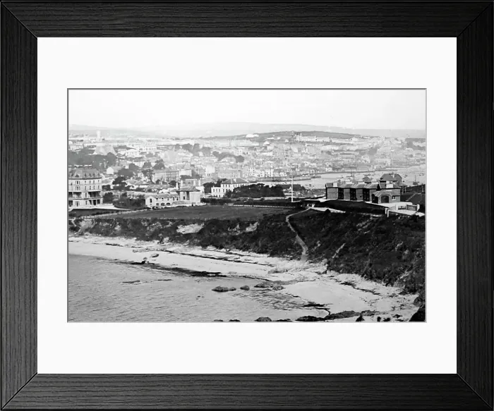Framed Print : Falmouth, Cornwall, Victorian period Framed Print : Falmouth, Cornwall, Victorian period
