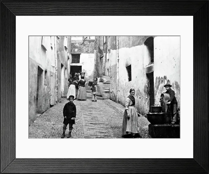 Framed Print : Sanremo, Italy, Victorian period Framed Print : Sanremo, Italy, Victorian period
