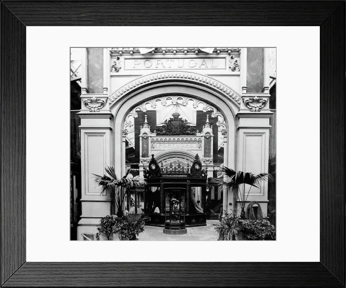 Framed Print : Portuguese Pavilion, Exposition Universelle, Paris, 1889 Framed Print : Portuguese Pavilion, Exposition Universelle, Paris, 1889