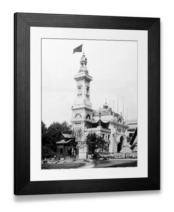 Framed Print : Brazilian Pavilion, Exposition Universelle, Paris, 1889 Framed Print : Brazilian Pavilion, Exposition Universelle, Paris, 1889