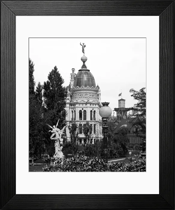 Framed Print : Gas Industries Pavilion, Exposition Universelle, Paris, 1889 Framed Print : Gas Industries Pavilion, Exposition Universelle, Paris, 1889