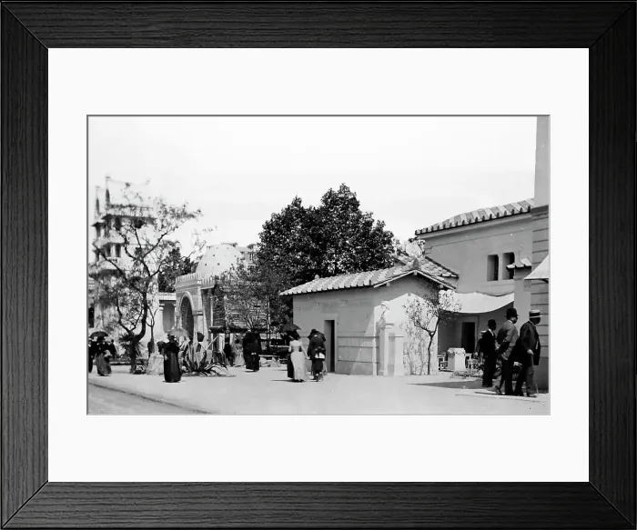 Framed Print : Ancient Dwellings, Exposition Universelle, Paris, 1889 Framed Print : Ancient Dwellings, Exposition Universelle, Paris, 1889