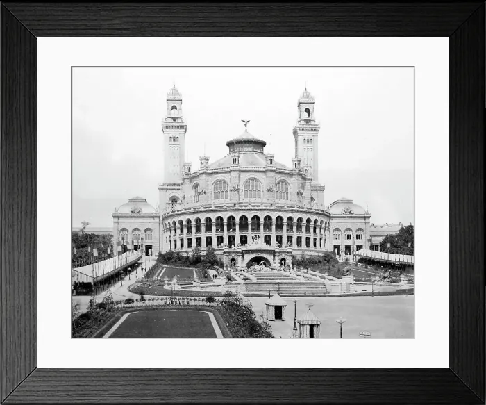 Framed Print : The Trocadero, Exposition Universelle, Paris, 1889 Framed Print : The Trocadero, Exposition Universelle, Paris, 1889