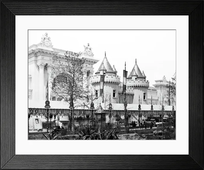 Framed Print : War Department Pavilion, Exposition Universelle, Paris, 1889 Framed Print : War Department Pavilion, Exposition Universelle, Paris, 1889