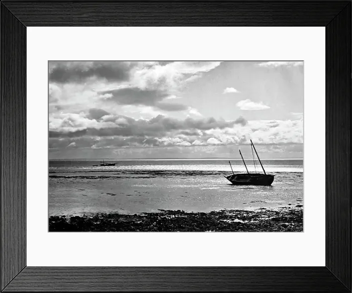 Framed Print : Golspie beach, Scotland, Victorian period Framed Print : Golspie beach, Scotland, Victorian period