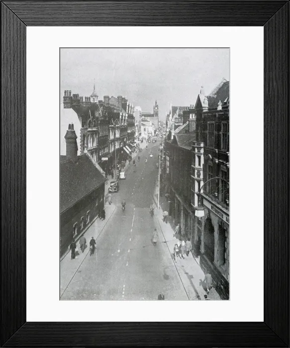Framed Print : George Street, Croydon, Surrey Framed Print : George Street, Croydon, Surrey