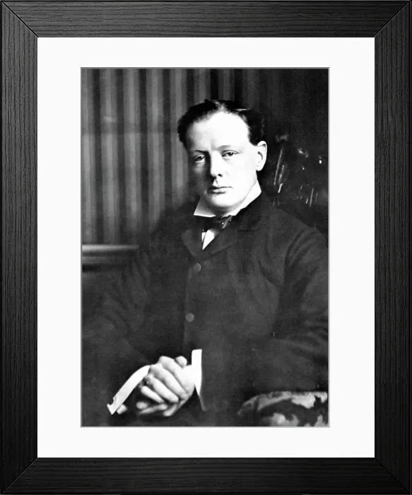 Framed Print : Winston Churchill Framed Print : Winston Churchill