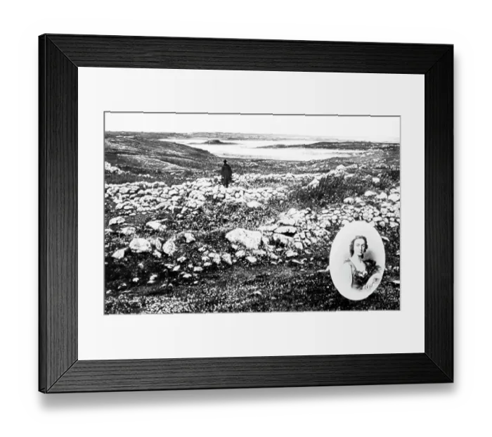 Framed Print : Birthplace of Flora MacDonald, South Uist, Scotland Framed Print : Birthplace of Flora MacDonald, South Uist, Scotland