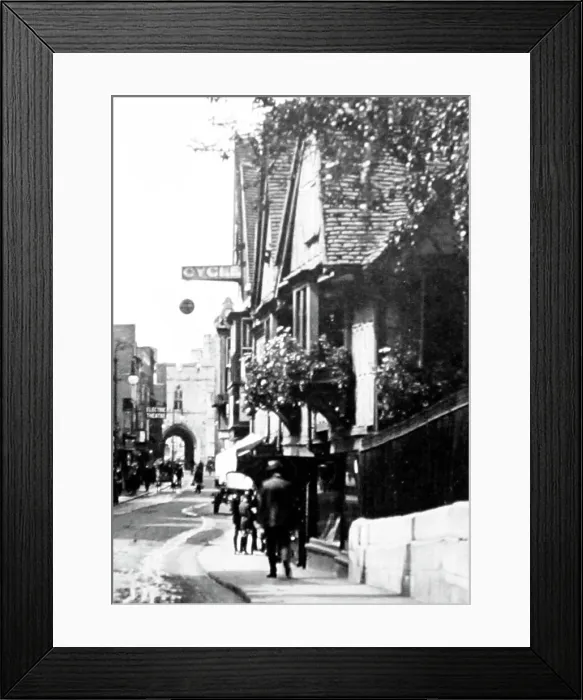 Framed Print : Canterbury, early 1900s Framed Print : Canterbury, early 1900s