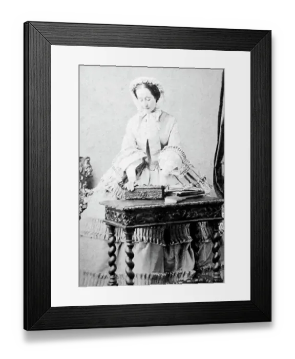 Framed Print : Empress Eugenie of France (wife of Napoleon III) Framed Print : Empress Eugenie of France (wife of Napoleon III)