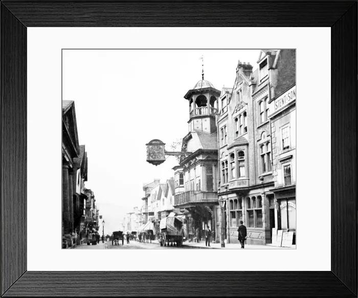 Framed Print : High Street, Guildford, Victorian period Framed Print : High Street, Guildford, Victorian period