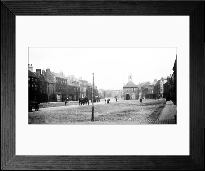 Framed Print : Yarm on Tees in the early 1880s Framed Print : Yarm on Tees in the early 1880s