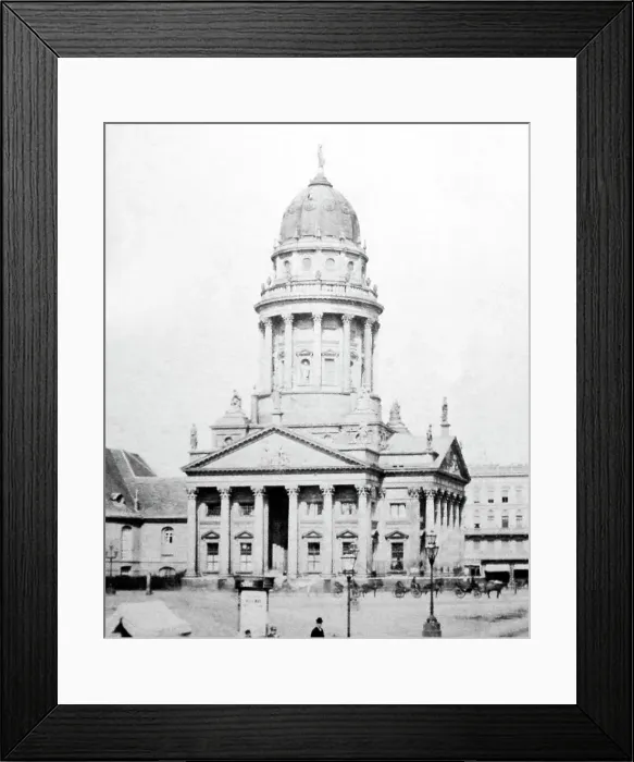 Framed Print : Gensdarmen Market, Berlin, Germany, Victorian period Framed Print : Gensdarmen Market, Berlin, Germany, Victorian period