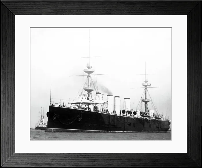 Framed Print : HMS Terrible, Royal navy, WW1 Framed Print : HMS Terrible, Royal navy, WW1