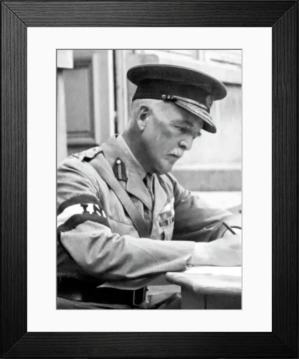 Framed Print : General Sir James Willcocks, early 1900s Framed Print : General Sir James Willcocks, early 1900s