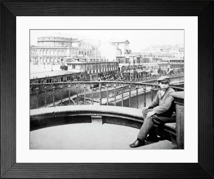 Framed Print : Panorama of Dresden, Germany, probably 1870s Framed Print : Panorama of Dresden, Germany, probably 1870s