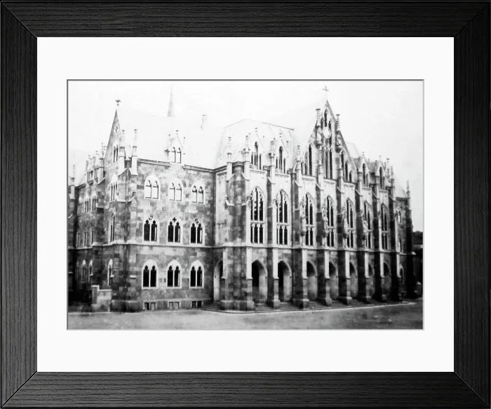 Framed Print : Kreuzschule, Dresden, Germany, probably 1870s Framed Print : Kreuzschule, Dresden, Germany, probably 1870s
