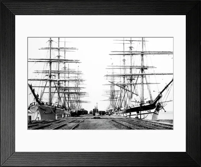 Framed Print : Sailing ships, Williamstown, Victoria, Australia Framed Print : Sailing ships, Williamstown, Victoria, Australia
