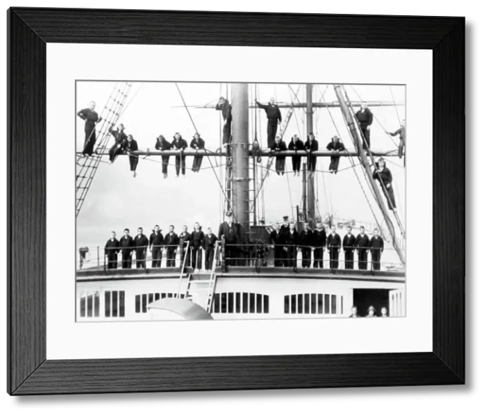 Framed Print : HMS Clio Training Ship, Menai Straits, Anglesey, Wales Framed Print : HMS Clio Training Ship, Menai Straits, Anglesey, Wales