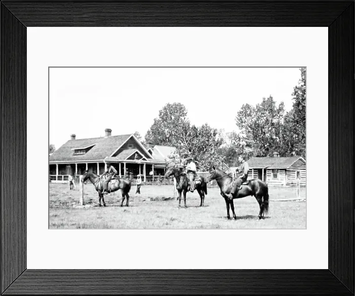 Framed Print : Ranch in Alberta, Canada owned by the Prince of Wales Framed Print : Ranch in Alberta, Canada owned by the Prince of Wales