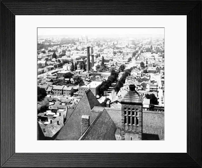 Framed Print : Panorama of Toronto, Canada, Victorian period Framed Print : Panorama of Toronto, Canada, Victorian period